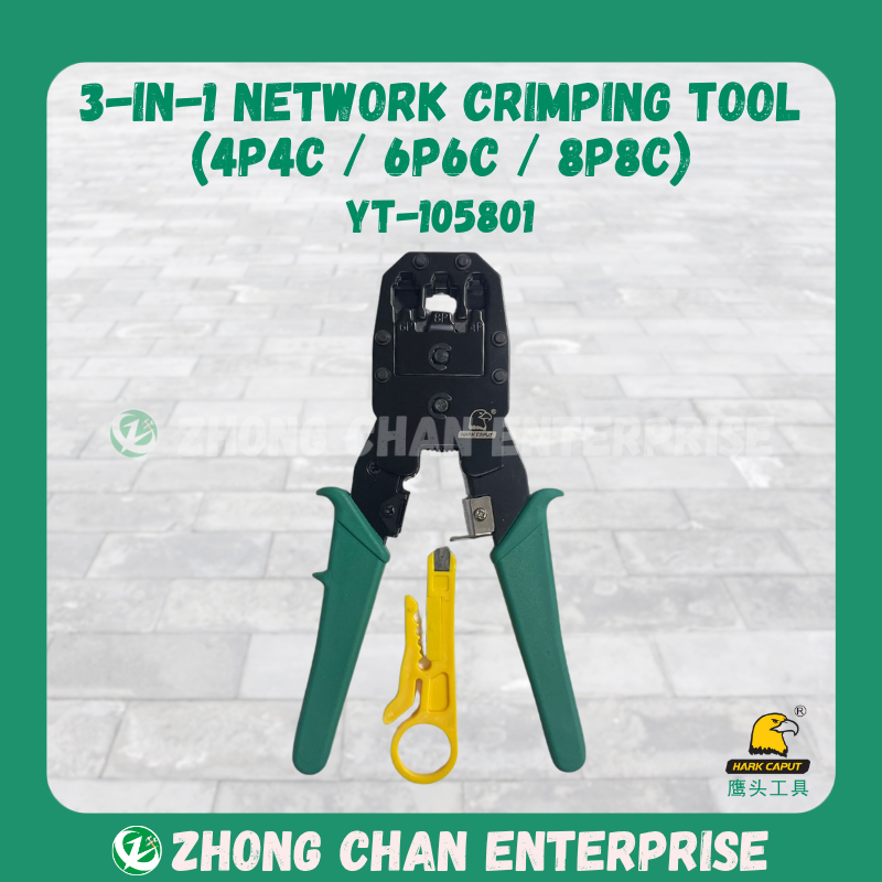 Hark Caput 3-in-1 Network Crimping Tool