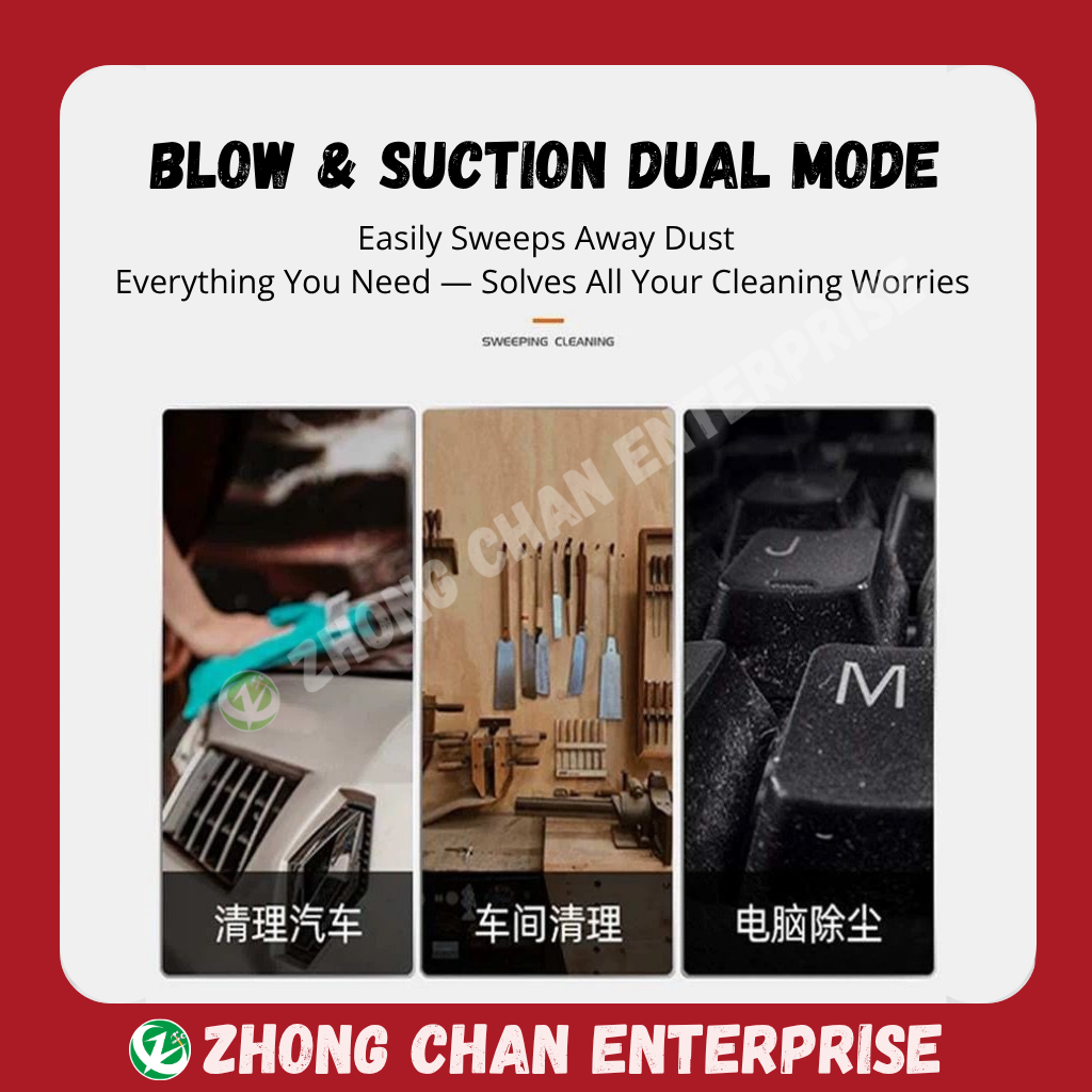 NANWEI 21V Cordless Blower & Vacuum – Compact Dust Cleaner for Car, PC & Home - Image 3