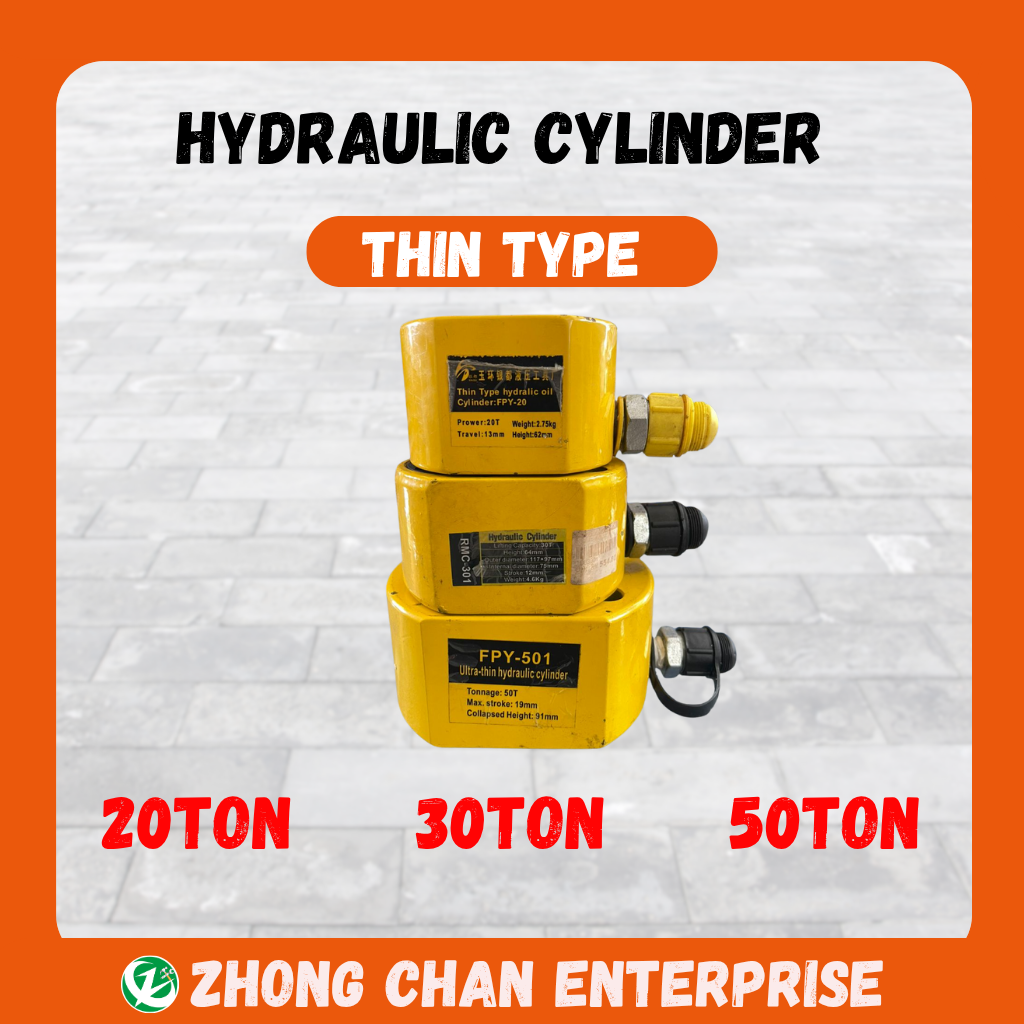 Thin Stroke Hydraulic Cylinder Jack RSC 20T/30T/50T