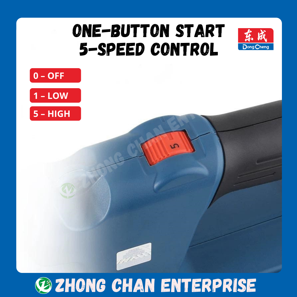 DONGCHENG 220V Electric Blower High Power Dust & Leaf - Image 4