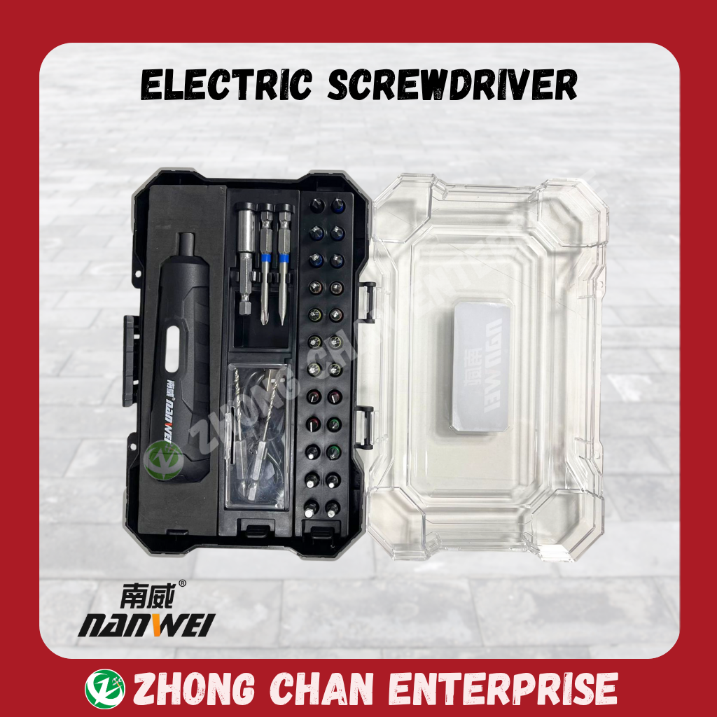 NANWEI 4.2V Mini Electric Screwdriver Set