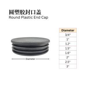 Round Plastic End Cap