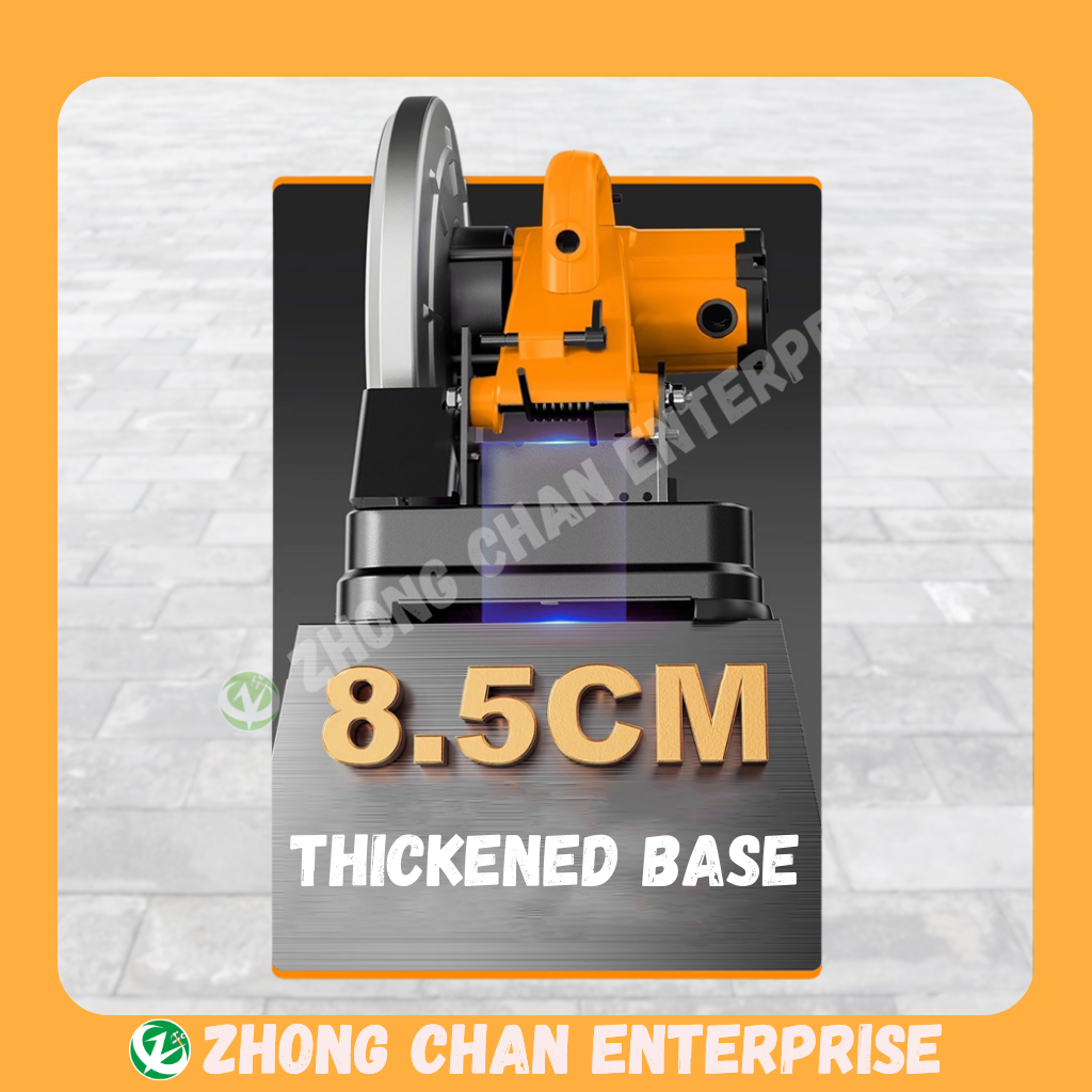 SNBON 14" Cold Cut Saw | 2600W | 355mm Blade | 45° Bevel Cutting - Image 7