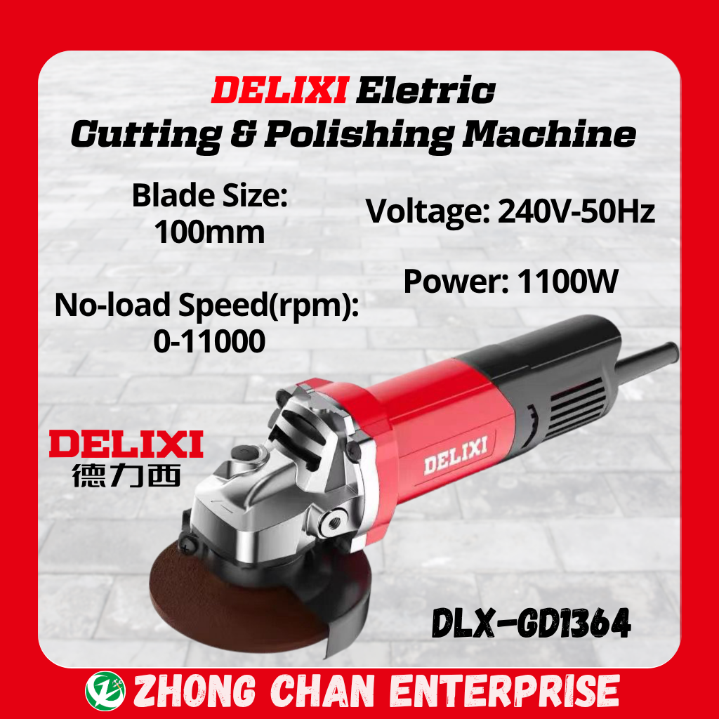 DELIXI Cutting & Polishing Machine DLX-GD1363 / GD1364 – 950W / 1100W - Image 2