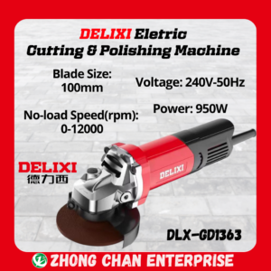 DELIXI Cutting & Polishing Machine DLX-GD1363 / GD1364 – 950W / 1100W