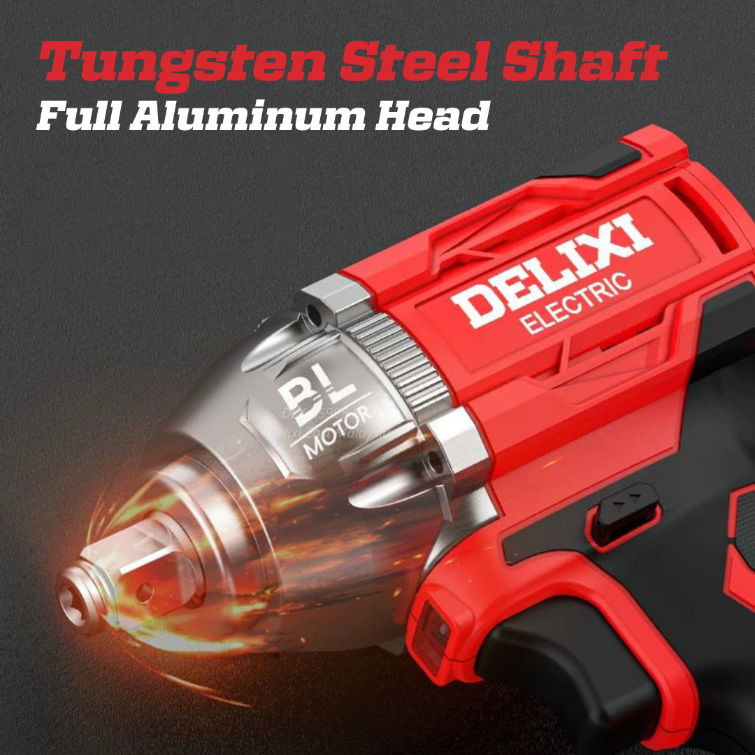 DELIXI 21V Cordless Impact Wrench – 600N·m High Torque - 图片 4